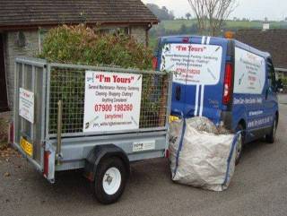 Garden waste removal service